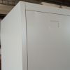 Kovová šatní skříňka - 2 boxy, 38 x 45 x 185 cm, cylindrický zámek, šedá - ral 7035 (rozbaleno)