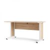 Kancelářský stůl Modulo 150 x 80 cm, dub sonoma / bílá