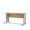 Kancelářský stůl Modulo 150 x 80 cm, dub sonoma / šedá