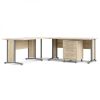 Propojovací prvek Modulo 80,1 x 80,1 cm, dub sonoma / šedá