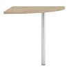 Propojovací prvek Modulo 80,1 x 80,1 cm, dub sonoma / šedá