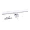 LED koupelnové osvětlení 3v1 WO827, 40 cm, stříbrná