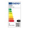 LED koupelnové osvětlení 3v1 WO827, 40 cm, stříbrná