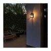 LED solární nástěnné světlo WL918, černá