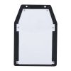 LED solární nástěnné světlo WL918, černá