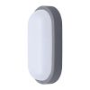 LED venkovní světlo WO749 - ovál 26 x 13,5 cm, šedá