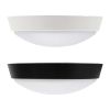 LED venkovní světlo WO779 nastavitelné - kruh 22 cm, 2 kryty, černá / bílá