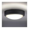 LED venkovní světlo WO781 Siena se senzorem - kruh 23 cm, šedá