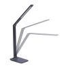 LED stolní lampička WO55-G s bezdrátovým nabíjením, šedá