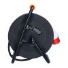 Prodlužovací kabel na bubnu 2x 230V + 400V pro venkovní využití - 25m, černá