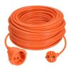 Prodlužovací kabel spojka 1Z - 30m, 2x1,5, oranžová