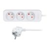 Prodlužovací kabel 3Z - 3m, 3x1,5, bílá