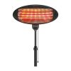 Infrazářič IR03 2000W, černá